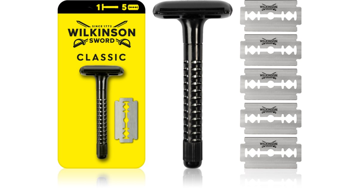 Wilkinson Sword - Rasoio Quattro Vintage Edition - Confezione con 1