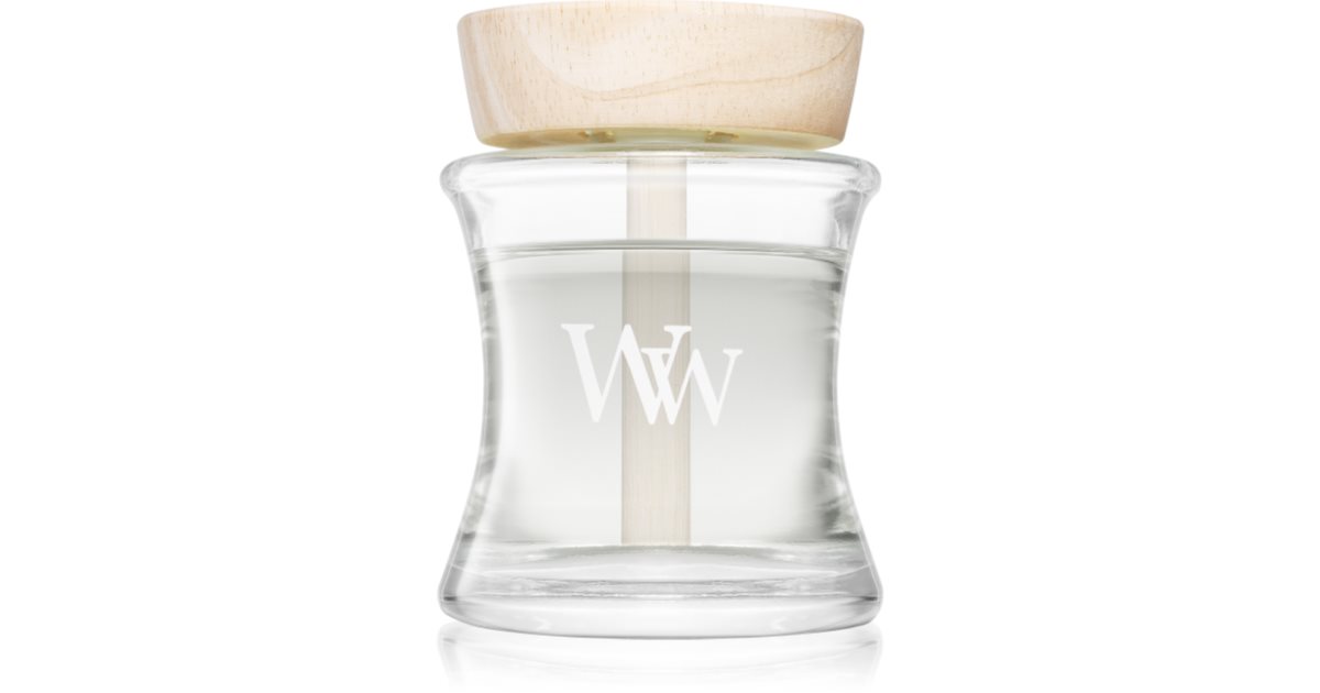 Woodwick White Tea & Jasmine aroma diffuser with filling notino.ie