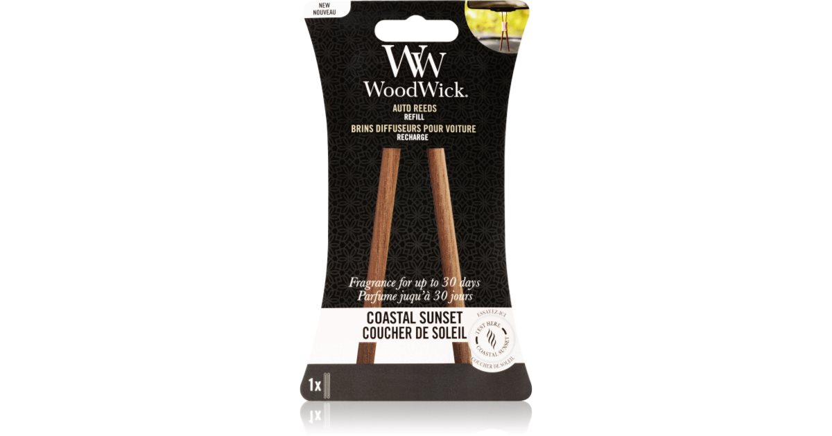 Woodwick Coastal Sunset car air freshener refill notino.co.uk