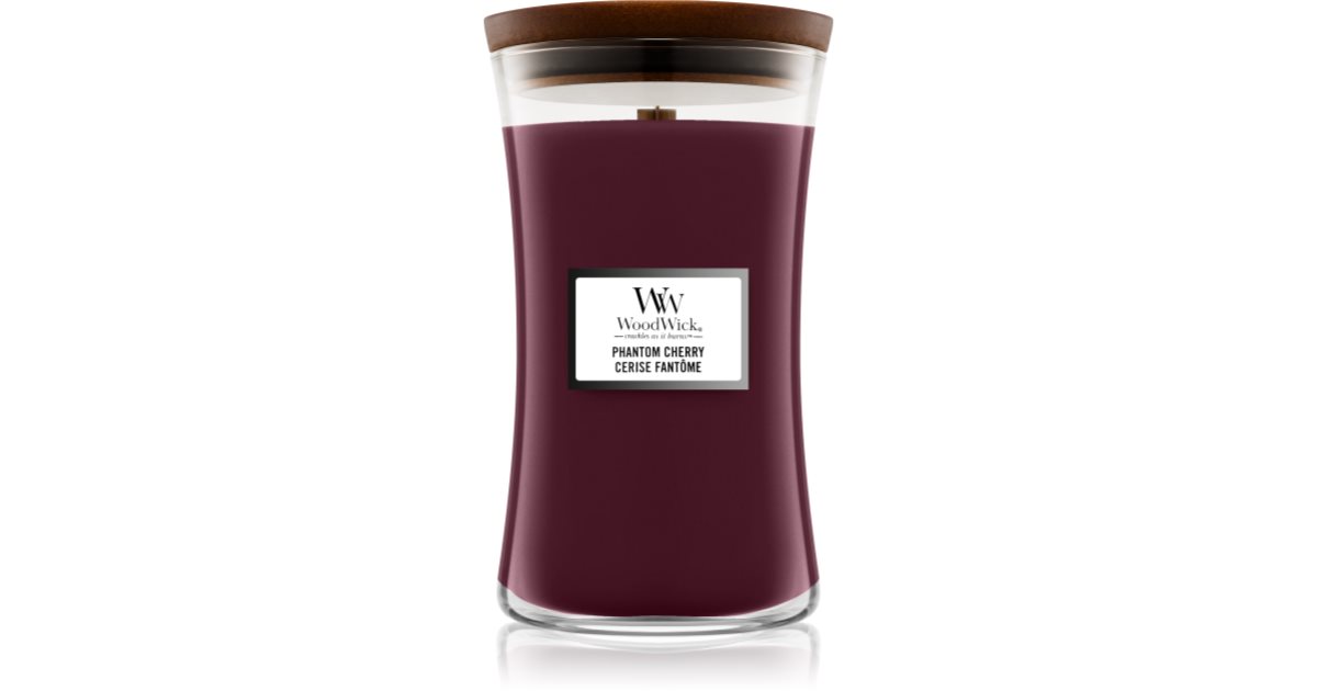 Purple River Candle Candela profumata in vetro con coperchio | Silver Dreams | Candela profumata legnosa | stoppino in legno | candela in vetro | profumo per ambienti a casa