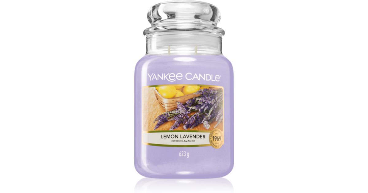 Yankee Candle Lemon Lavender Car Jar Deodorante per l'auto