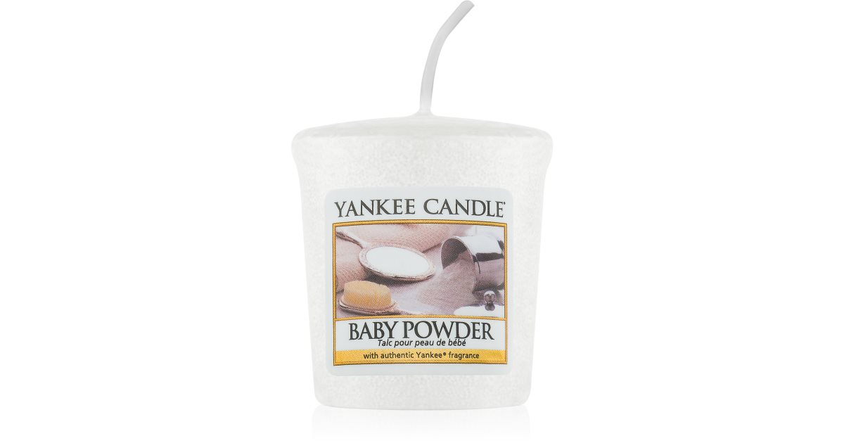 Yankee Candle Baby Powder votive candle notino.co.uk