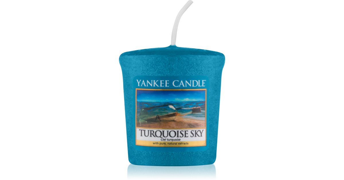 Yankee Candle Turquoise Sky bougie votive 49 g notino.fr