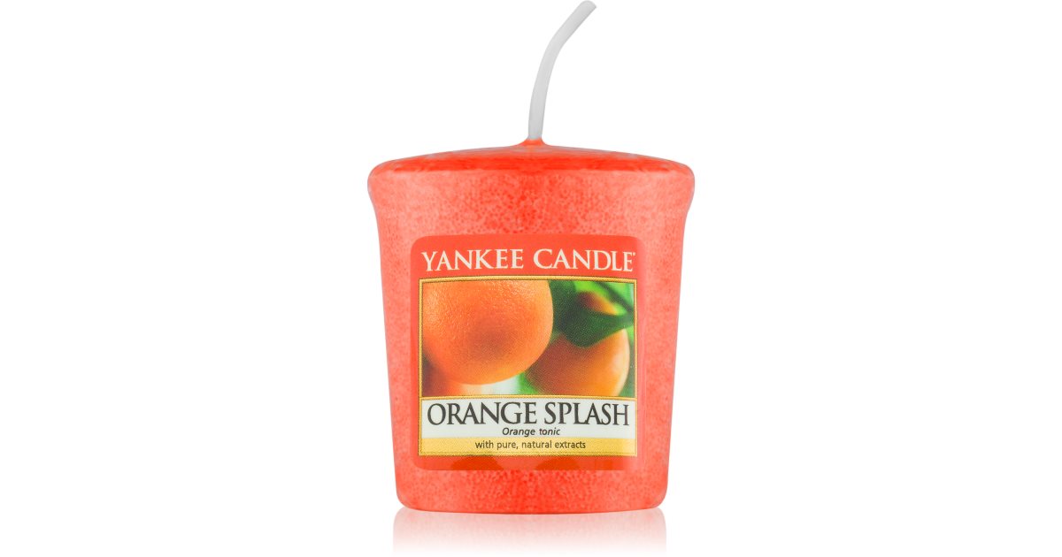Yankee Candle Orange Splash votive candle notino.co.uk