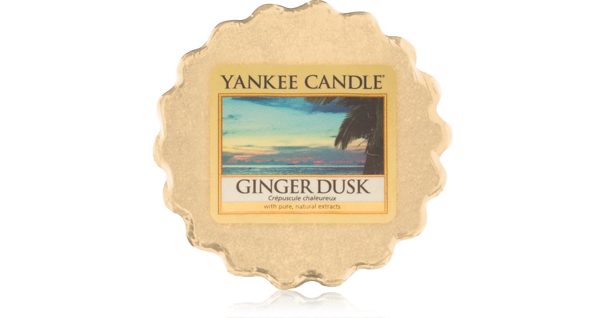 Yankee Candle Ginger Dusk cera para lámparas aromáticas notino.es