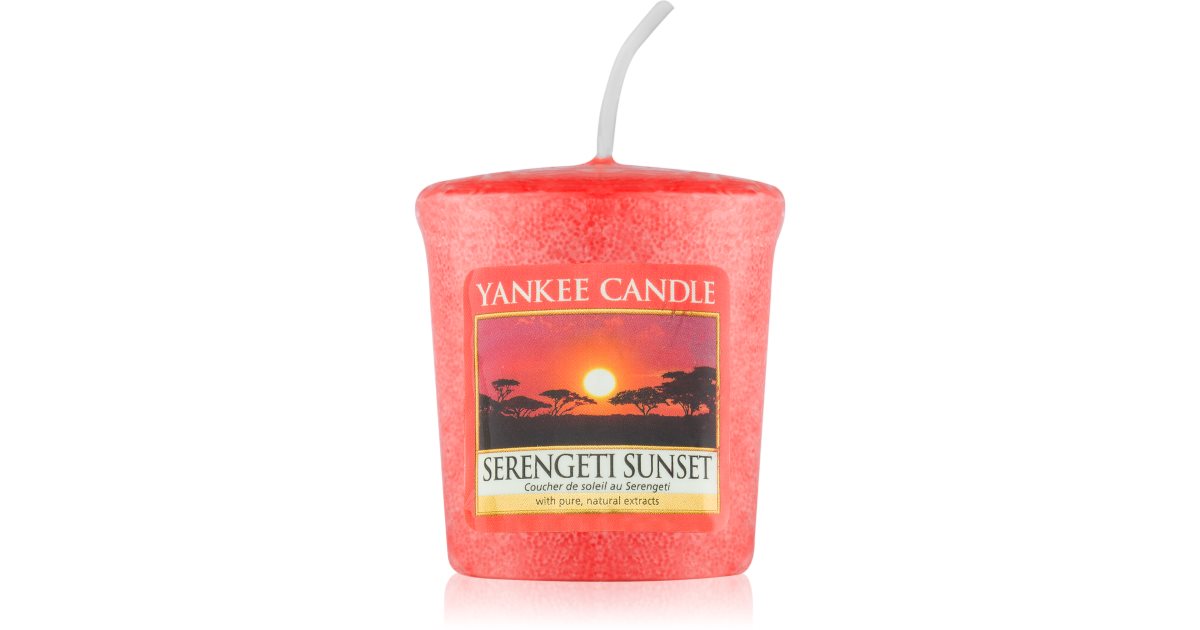 Yankee Candle Serengeti Sunset candela votiva 49 g notino.it