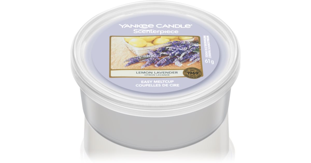 Yankee Candle Lemon Lavender cera per lampada aromatica elettrica