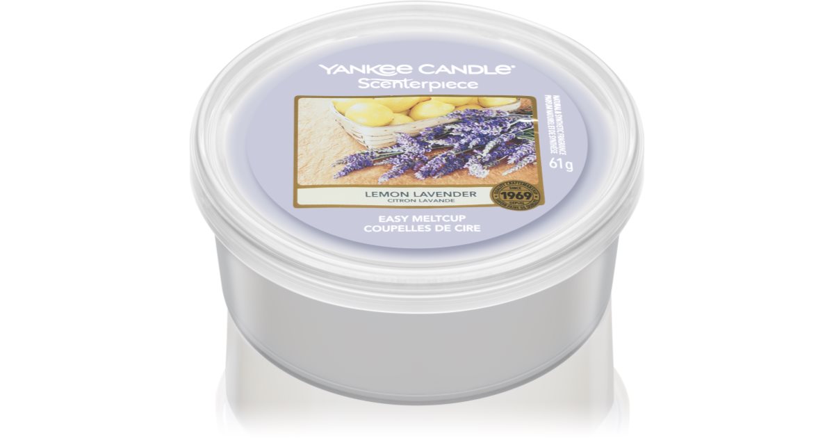 Yankee Candle Lemon Lavender wax for electric wax melter notino.co.uk
