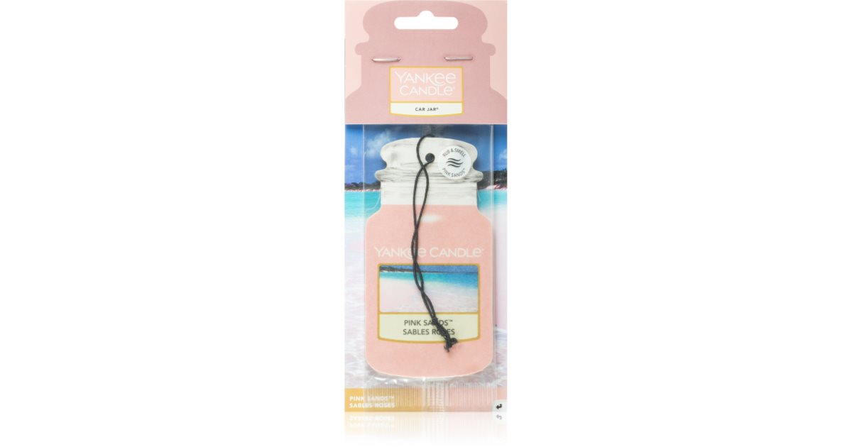 YANKEE CANDLE Car Jar Ultimate - Pink Sands - Bio Boutique La Rosa Canina