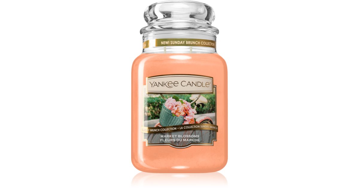 Yankee Candle Market Blossoms bougie parfumée Classic grande notino.fr