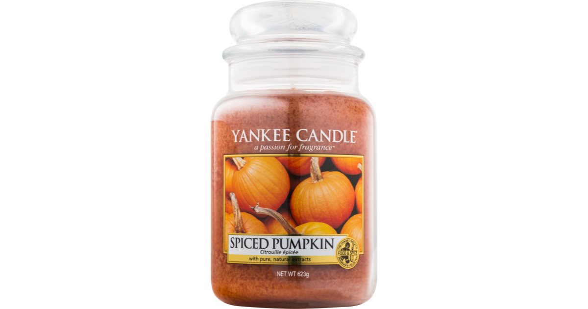 Yankee candle store pumpkin