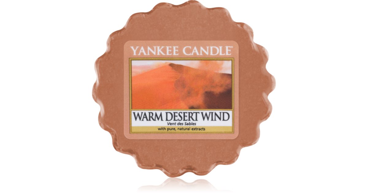 Yankee Candle Warm Desert Wind cera para lámparas aromáticas notino.es