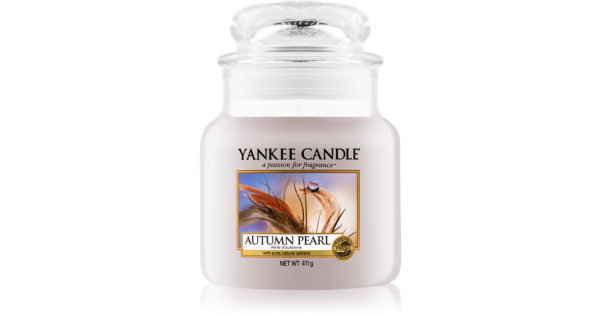Yankee Candle Autumn Pearl bougie parfumée Classic moyenne notino.be