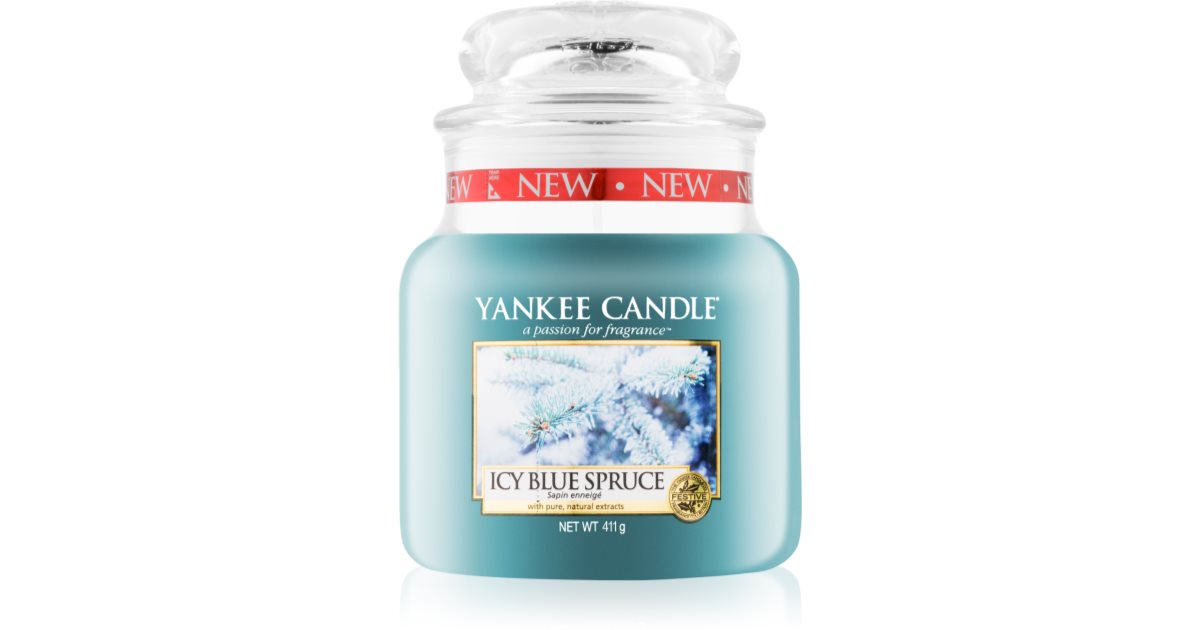 Yankee Candle Icy Blue Spruce kvapioji žvakė notino.lt