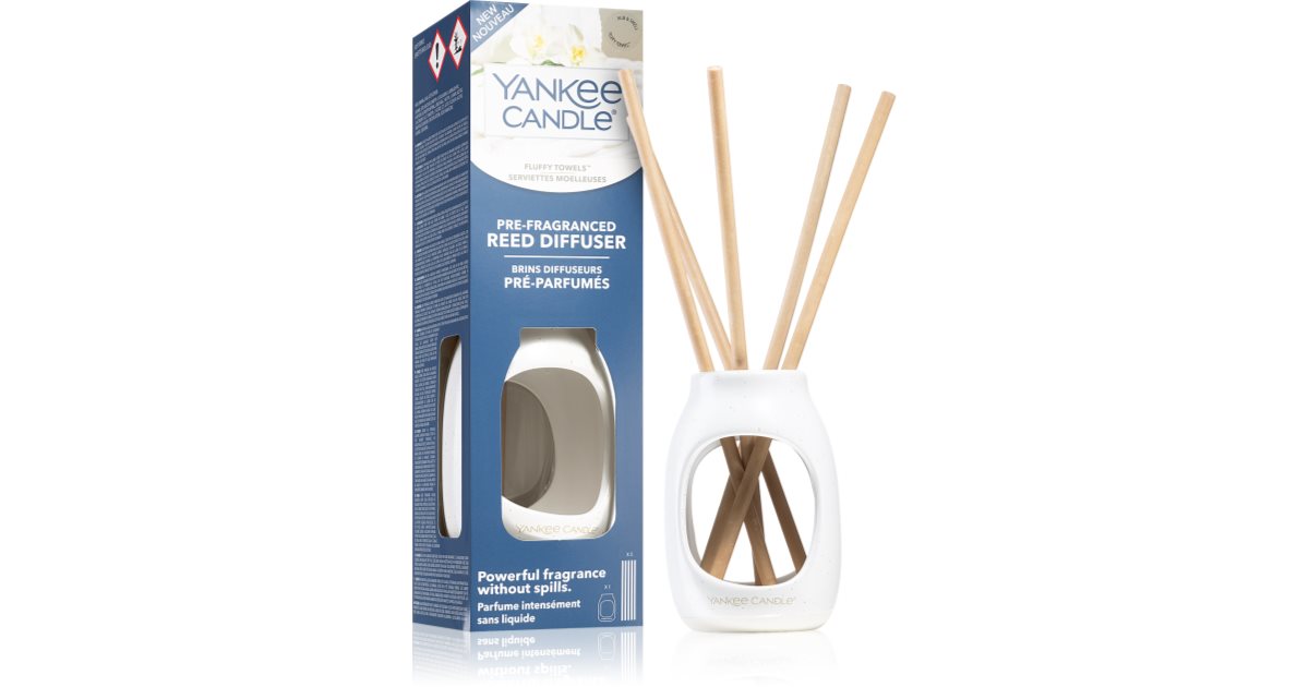 Yankee Candle Fluffy Towels aroma diffuser with filling notino.co.uk