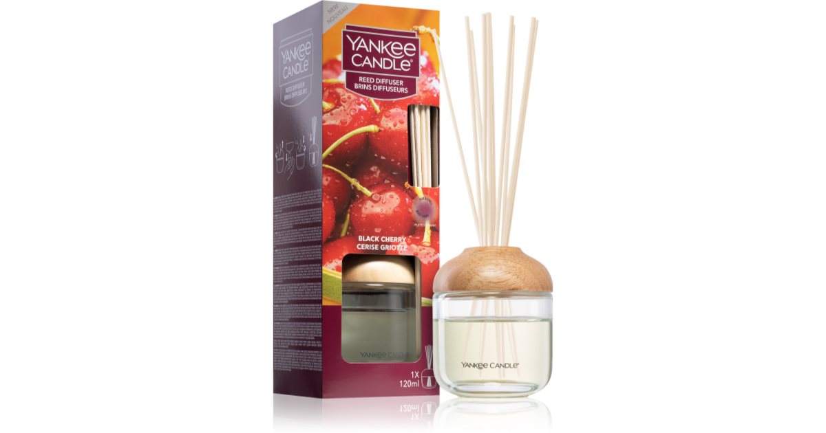 Yankee Candle Black Cherry Aroma Diffuser mit Füllung Notino