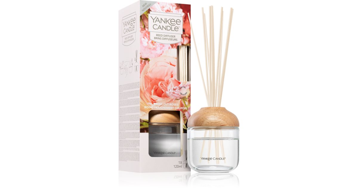 Yankee Candle Fresh Cut Roses Aroma Diffuser mit Füllung