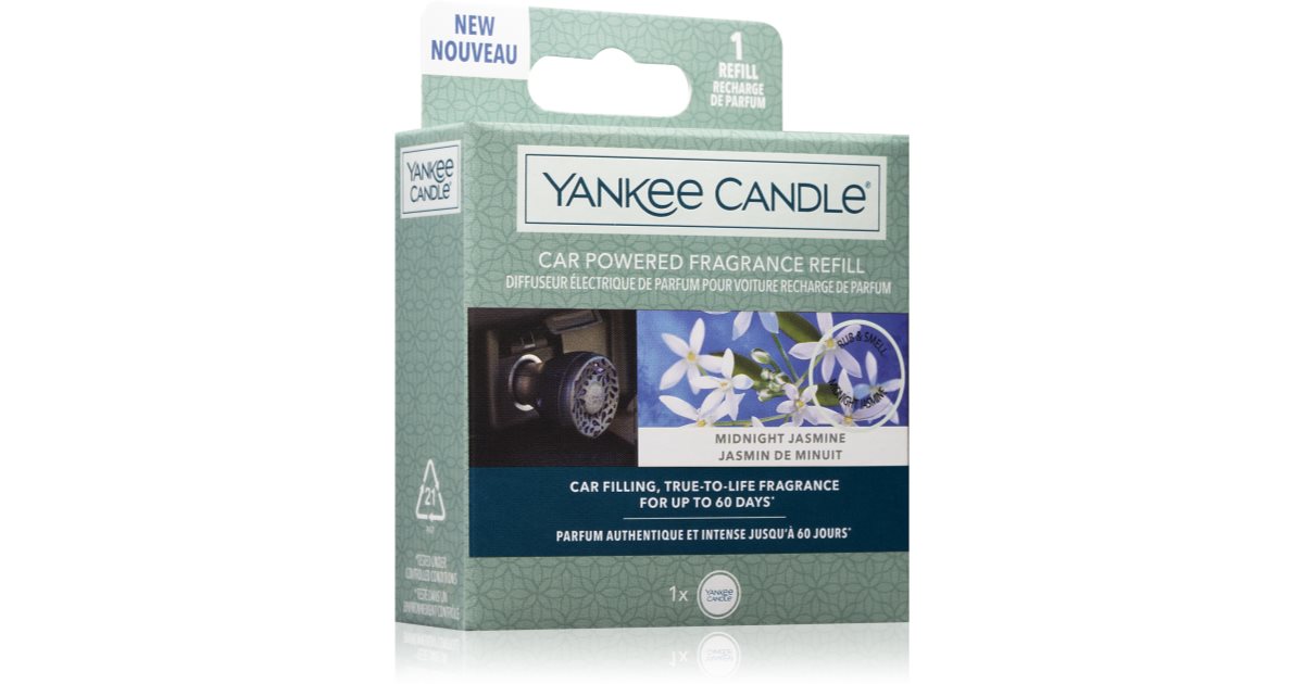 Diffuseurs de parfum pour voiture midnight jasmine Yankee Candle