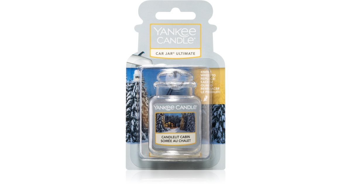 Yankee Candle Candlelit Cabin Car Jar Parfum voiture - ®