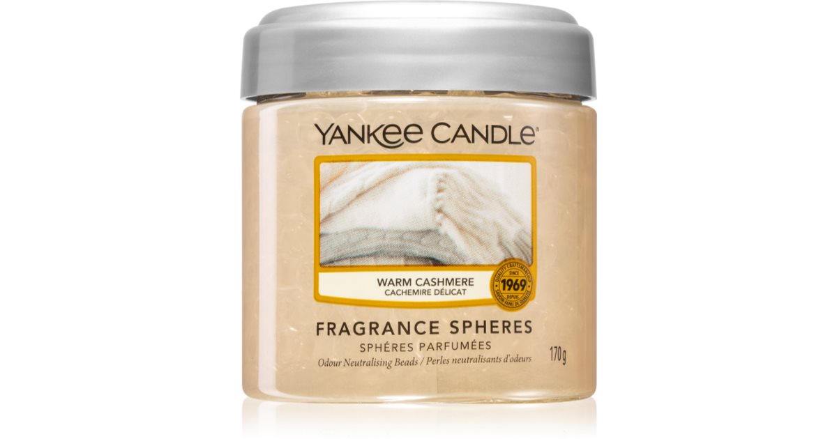Yankee Candle Warm Cashmere sphères parfumées notino.be