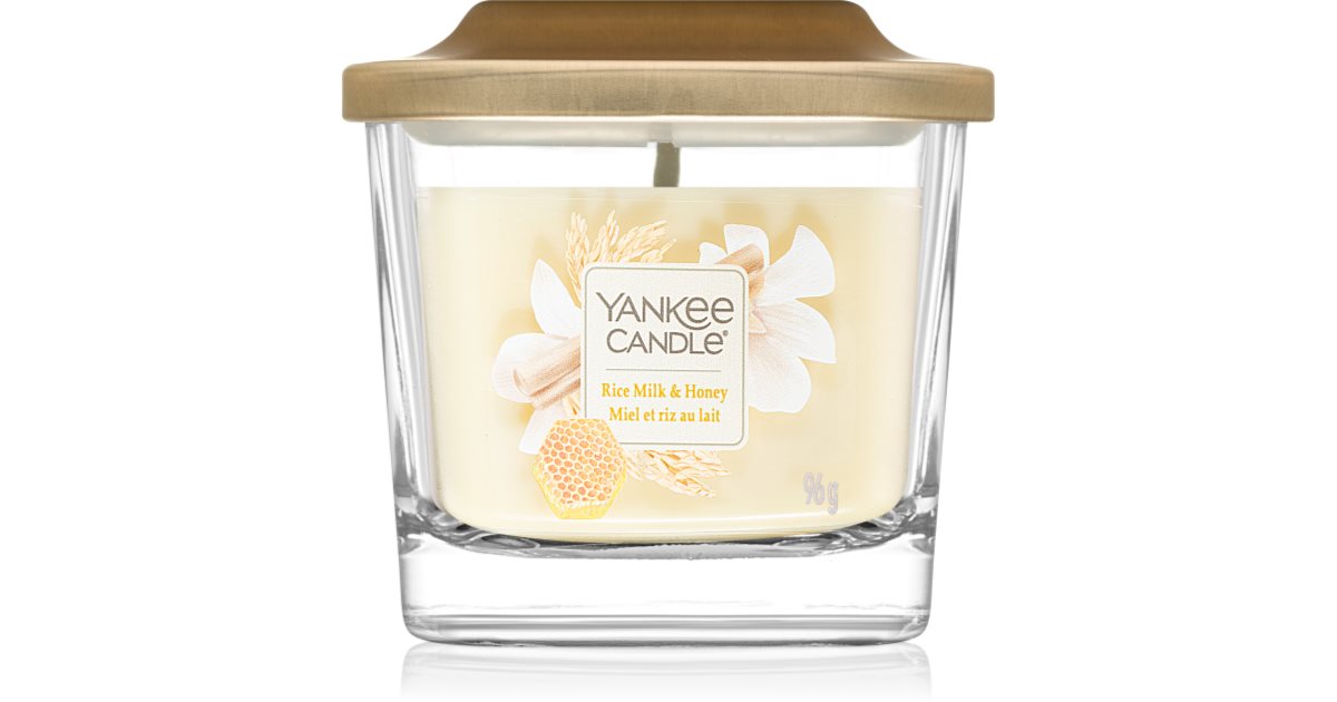 Yankee Candle Elevation Rice Milk & Honey scented candle notino.co.uk