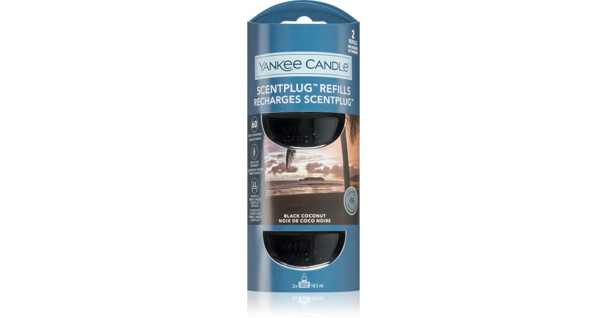 Coconut candlestick in black