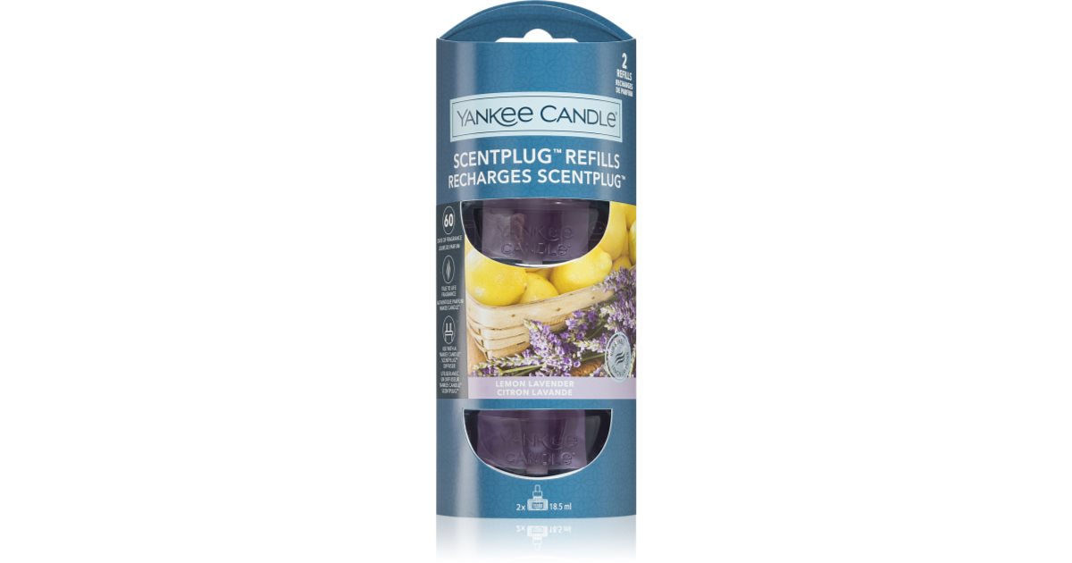 Yankee Candle Lemon Lavender ricarica diffusore elettrico