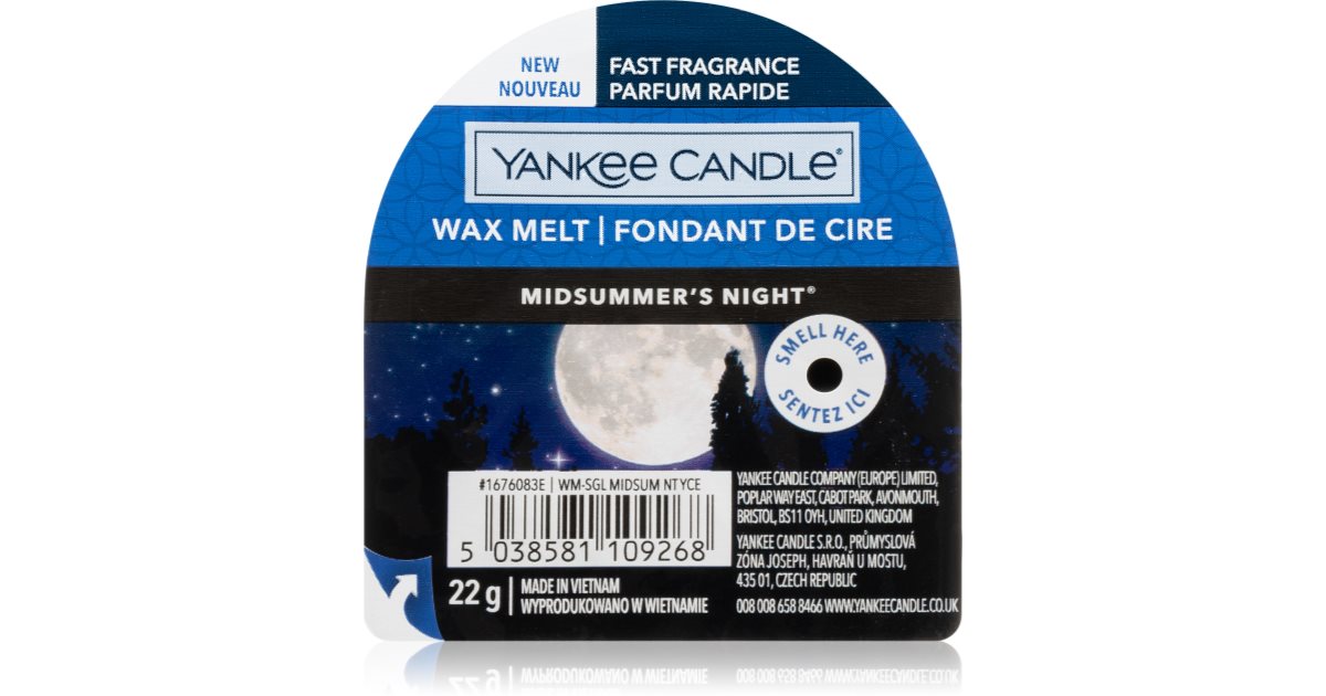 Yankee Candle Midsummer´s Night wax melt notino.co.uk