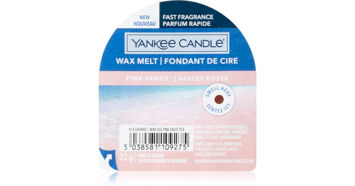 Yankee Candle Pink Sands wax melt