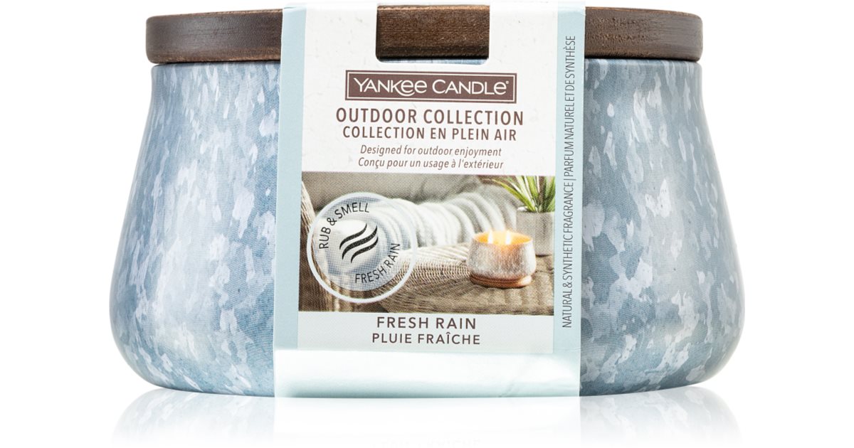 Yankee Candle Outdoor Collection Fresh Rain scented candle Outdoor