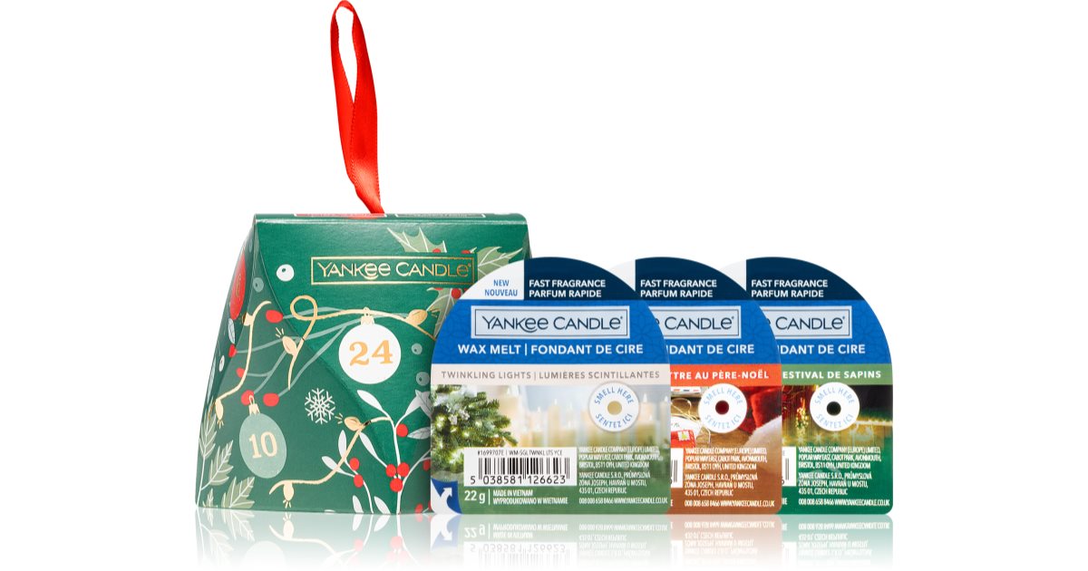 Yankee Candle Christmas Collection 3 Wax Melt Geschenkset