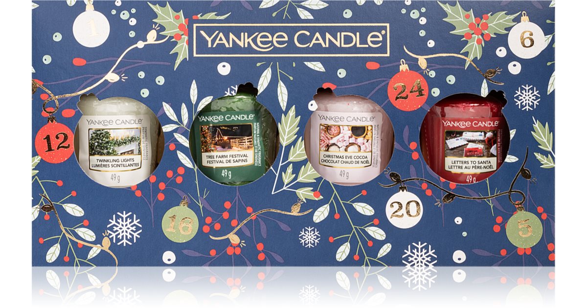 Yankee Candle Christmas Collection Votives Candle coffret III. notino.pt