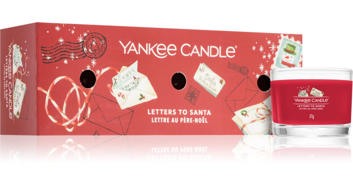 Yankee Candle Letters To Santa set regalo di Natale