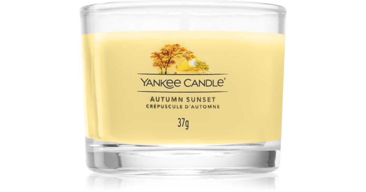 Yankee Candle Autumn Sunset votive candle Signature notino.ie