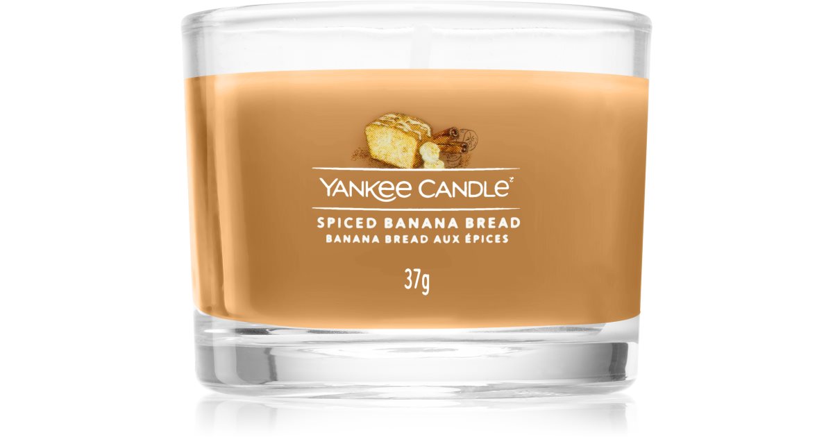 Yankee Candle Spiced Banana Bread Votivkerze Signature