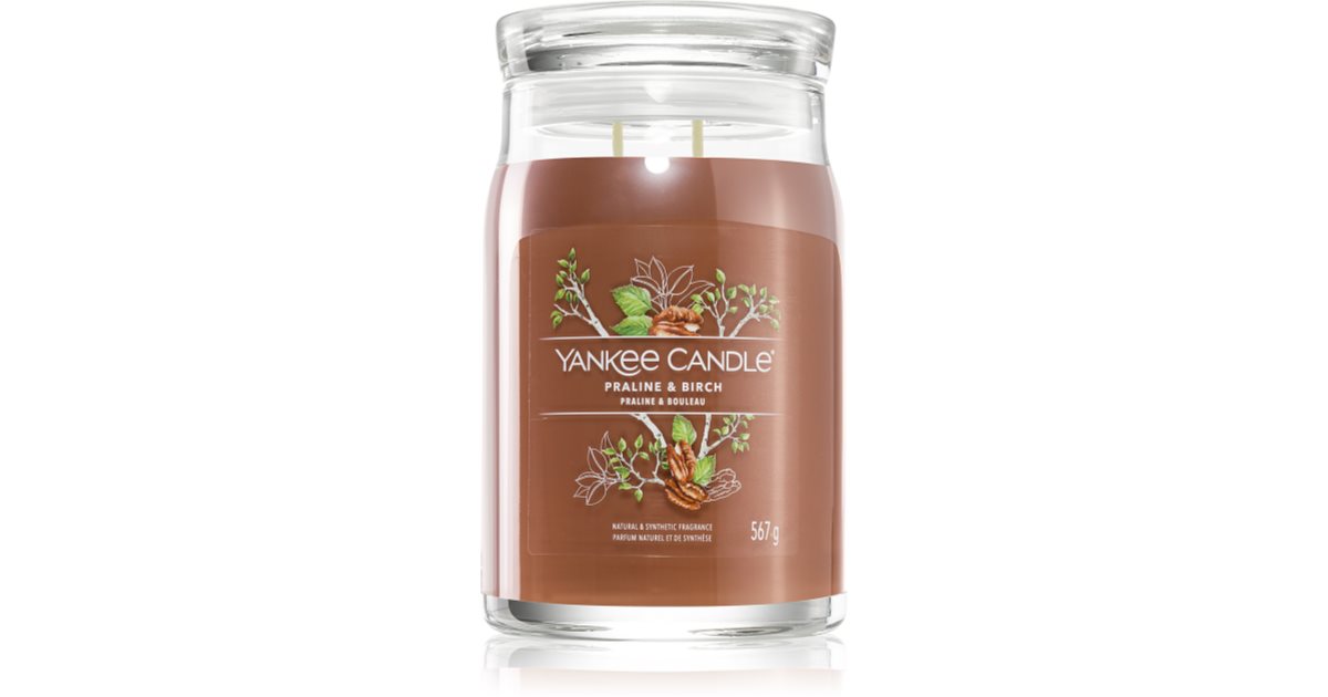 Yankee Candle Praline & Birch kvapioji žvakė notino.lt