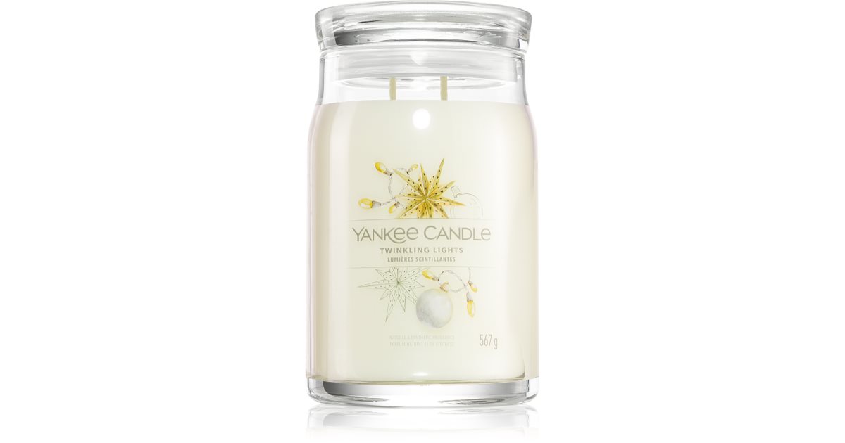 Yankee Candle Twinkling Lights scented candle notino.ie