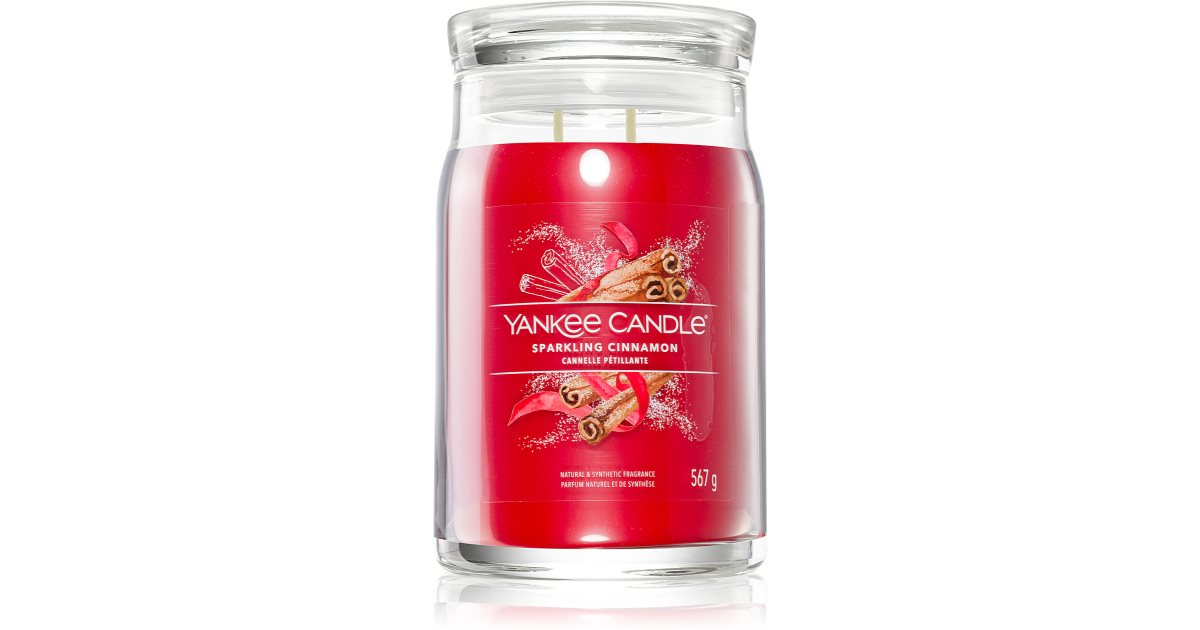 Yankee Candle Sparkling Cinnamon Scent - Each