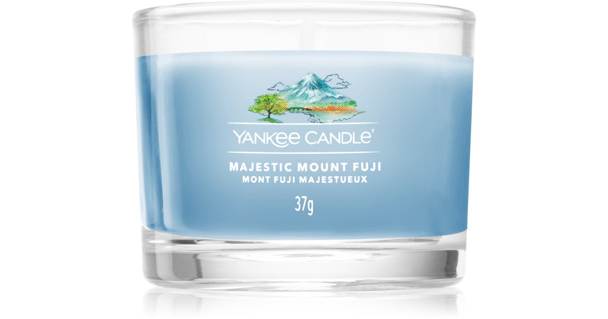 Yankee Candle Majestic Mount Fuji votive candle glass notino.ie