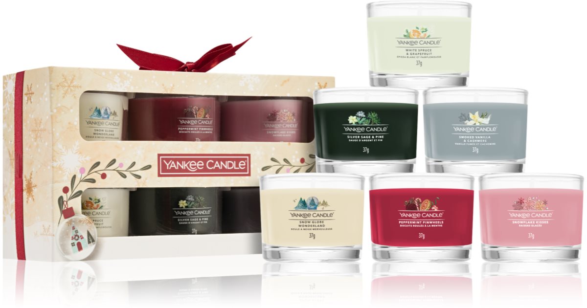 Yankee Candle Snow Globe Wonderland 6 Votives Candles Brza dostava
