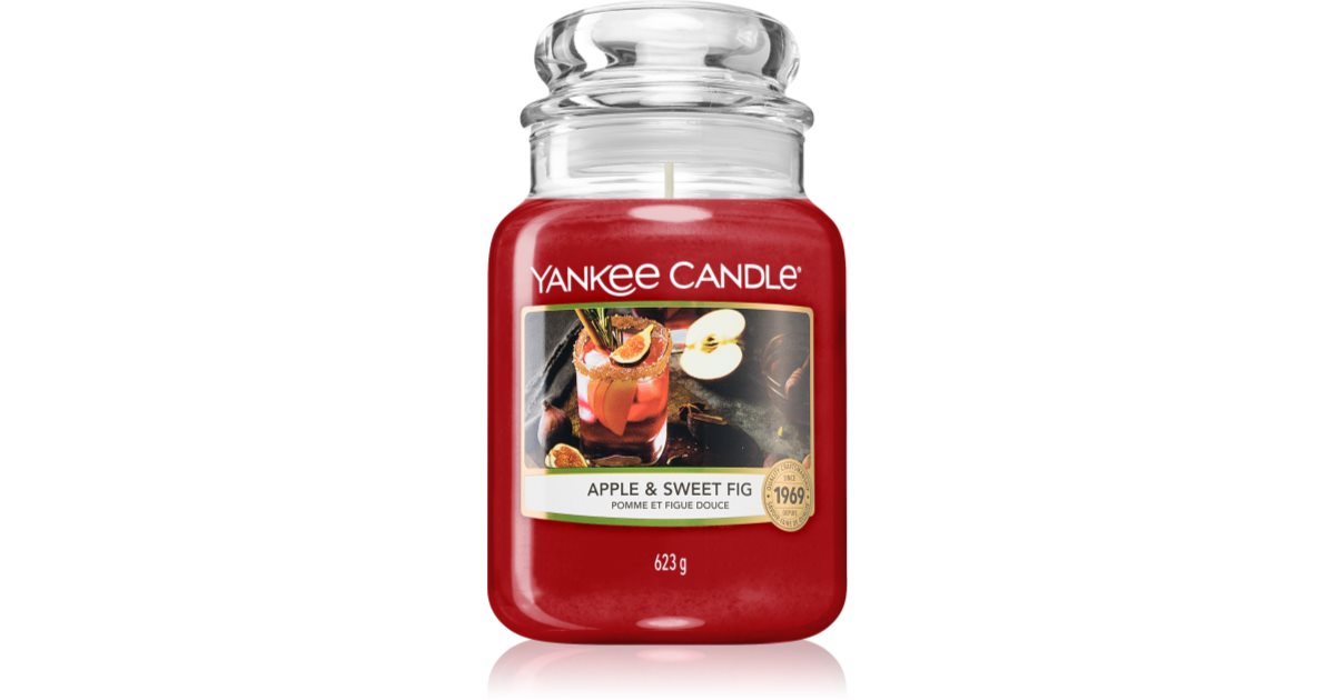 Yankee Candle Apple & Sweet Fig scented candle notino.ie