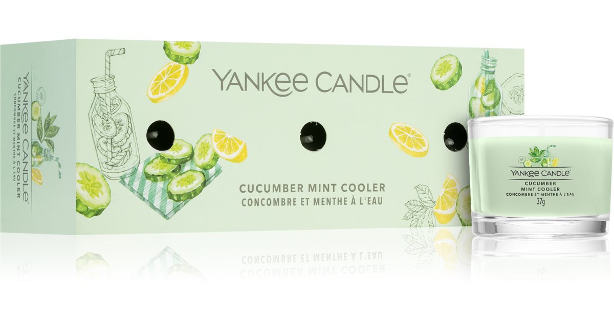 Yankee Candle Cucumber Mint Cooler zestaw upominkowy notino.pl