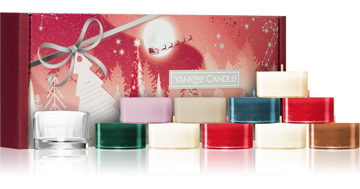 Yankee Candle Bright Lights 10 Tea Lights & Holder calendrier de l