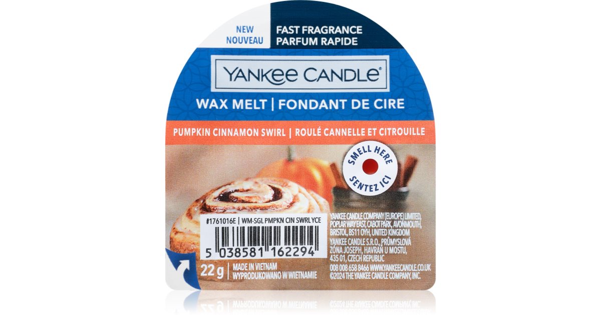 Yankee Candle, Grand Jara Signatire Pumpkin Cinnamon Tourbillon