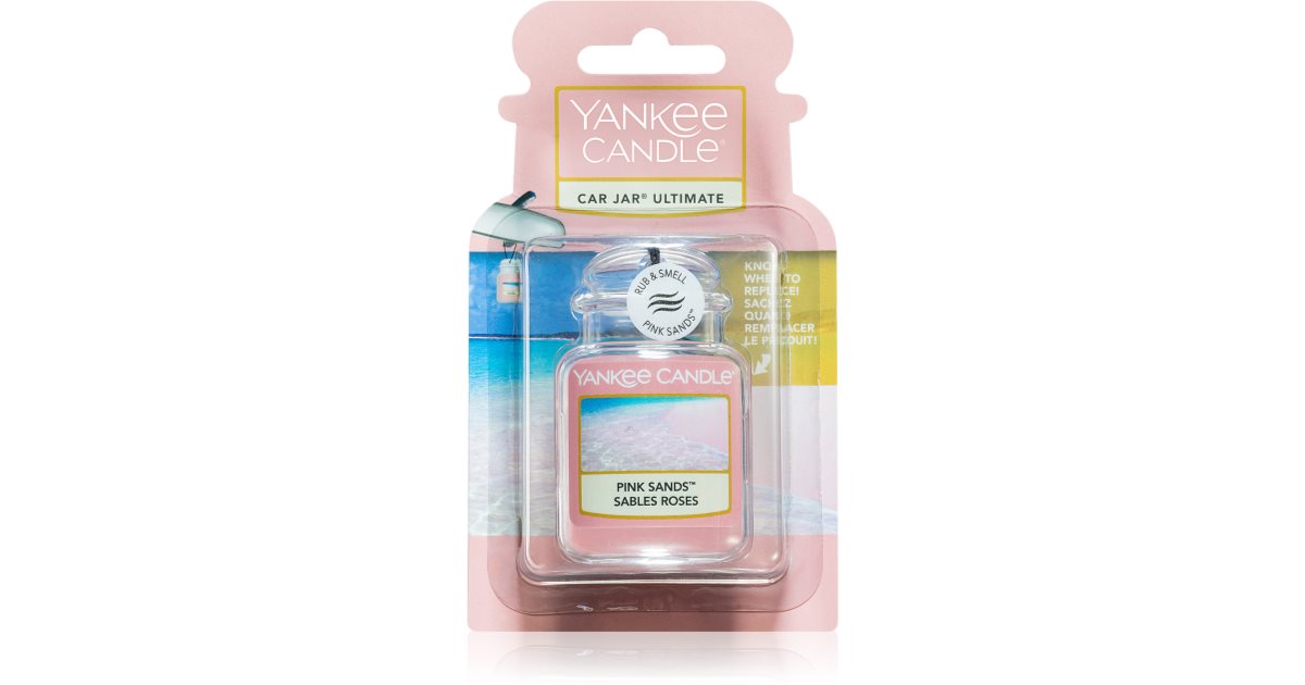 Yankee Candle Pink Sands deodorante per auto sospeso