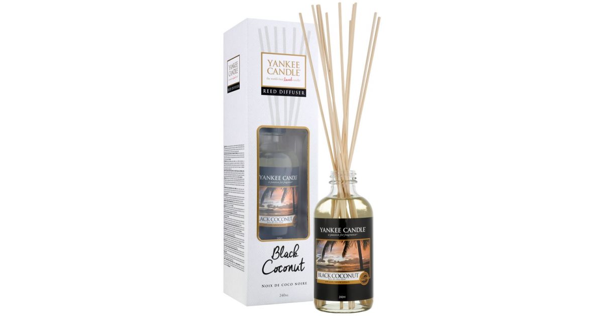Yankee Candle Black Coconut Aroma Diffuser mit Nachfüllung 240 ml Classic
