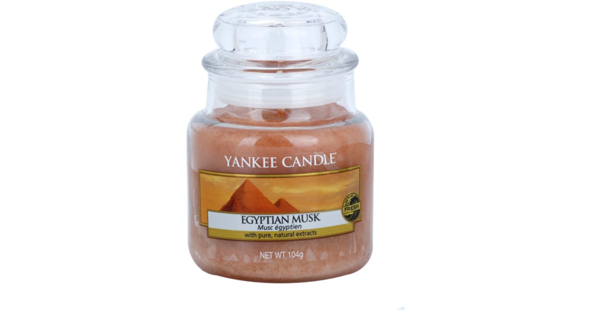 Yankee Candle Egyptian Musk Scented Candle 104 g Classic Mini notino.co.uk