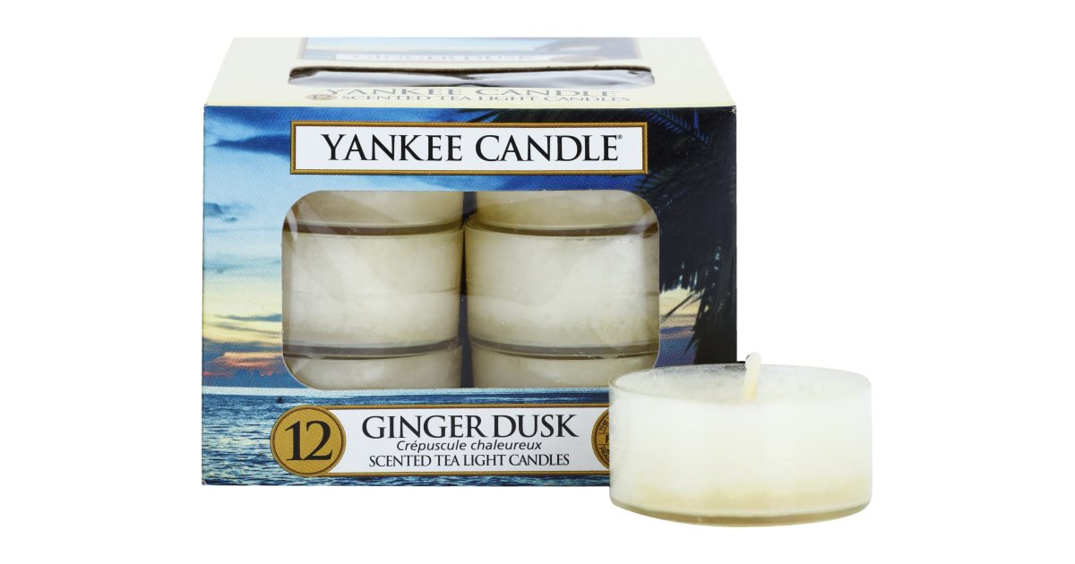 Yankee Candle Ginger Dusk bougie chauffeplat 12 x 9,8 g notino.fr