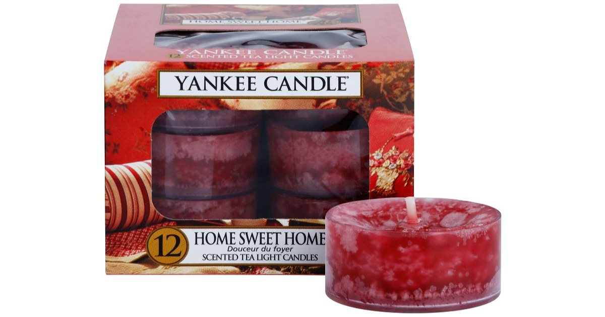 Bougie Parfumée Yankee Candle Home Sweet Home 49g - Neuve
