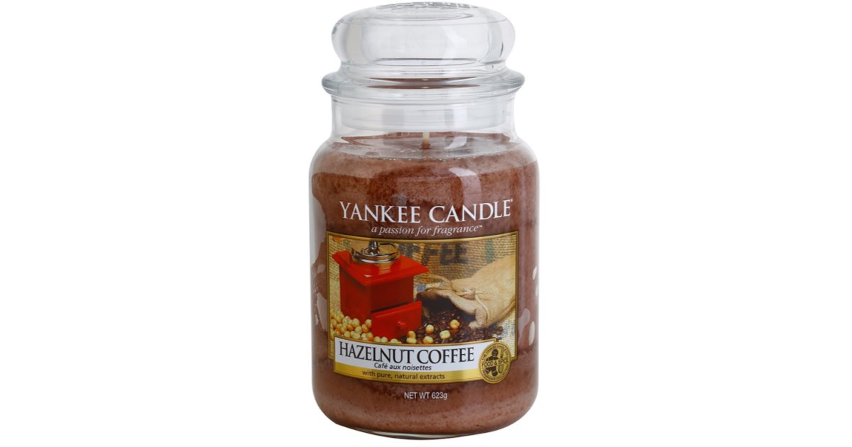 Yankee Candle Hazelnut Coffee vonná svíčka 623 g Classic velká notino.cz